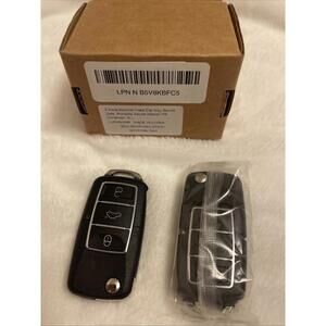 Hidden Compartment Fake Car Key Fob Secret Stash Safe Container Storage